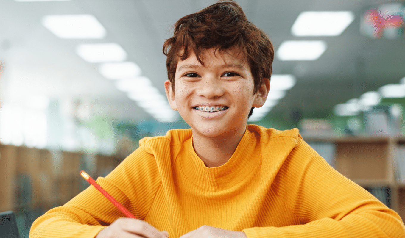 Teen boy with braces before and afters page photo | Advanced Orthodontics in Burien, WA