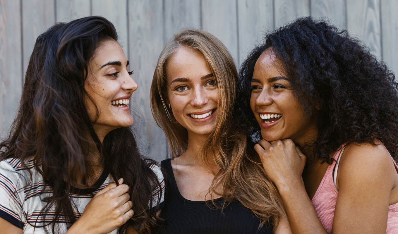 Group of diverse smiling women our team page | Advanced Orthodontics in Burien, WA